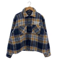 様 KITH キス ブラッシュド プレイド シェリダン シャツジャケット
