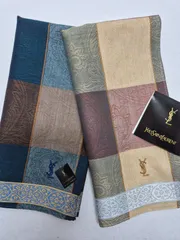 【新品】YVES SAINT LAURENT メンズハンカチ セット