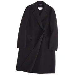 美品 マックスマーラ Max Mara コート 白タグ ロングコート ボタンレス