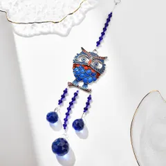 新品未使用 直販 新商品 魔眼 花装飾 シリーズ 大きな猫 クリスタル サンキャッチャー ハンギング