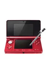 その他／【良】ニンテンドー3DS本体 フレアレッド