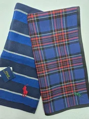 【新品】POLO RALPH LAUREN メンズハンカチ & タオルハンカチ セット