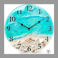 新作☆海レジンOcean clockボード（畜光針） - メルカリ