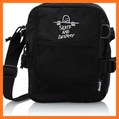 【新品】 [スラッシャー] ミニショルダーバッグ (撥水加工・ベルト調整可能)[ THR-300 / Mini Shoulder ] 斜め掛け BKWT_ブラック・ホワイト FR 0