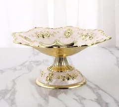 【新品・未使用】 推薦☆食器☆ケーキスタンドプレート プレート アフタヌーンティー フルーツ トレー 皿