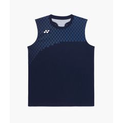 YONEX 水色 ストライプ シャツ L 日本代表モデル 10477ノースリーブ YONEX 水色 ストライプ シャツ L 日本代表モデル 10477ノースリーブ