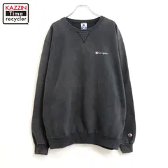 90s vintage Champion ロゴ刺繍 スウェット トレーナー メンズ 表記XLサイズ