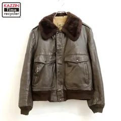 70s vintage Bermans G-1タイプ フライト レザージャケット メンズ 表記38サイズ