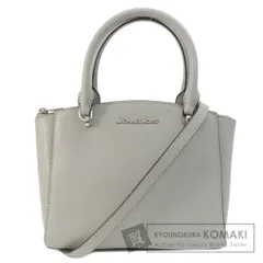 Michael Kors マイケルコース ロゴ金具 2WAY ハンドバッグ PVC レディース [中古]