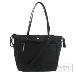 kate spade ケイトスペード ロゴ 2WAY トートバッグ ナイロン レディース [中古]