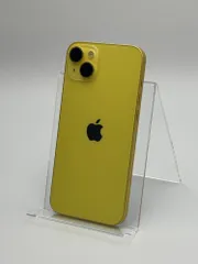 【中古B】iPhone 14 Plus 128GB イエロー バッテリー【83%】 SIMフリー 白ロム