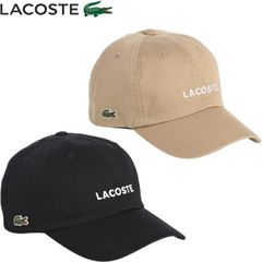 LACOSTE ラコステ ウォッシュド ロゴ キャップ L1316
