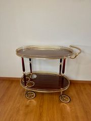 カリモク家具 コロニアル キッチンワゴン オールドカリモク - メルカリ