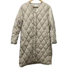 PLS+T(PLST)(プラステ) ダウンコート サイズS レディース美品  - グレーベージュ 長袖/冬