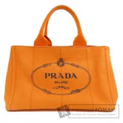 PRADA プラダ カナパ ハンドバッグ キャンバス レディース [中古]