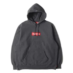 【美品】Supreme シュプリーム パーカー チャコール サイズ:XL | 21AW ボックスロゴ スウェットパーカー (Box Logo Hooded Sweatshirt) | トップス フーディー プルオーバー【メンズ】【中古】