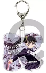 【中古】キーホルダー 栗花落カナヲ 「鬼滅の刃 トレーディングイニシャルキーホルダー A」