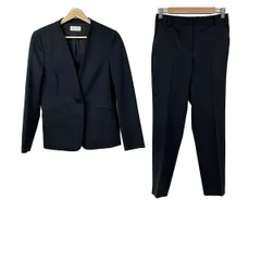 PLS+T(PLST)(プラステ) レディースパンツスーツ レディース美品  - ネイビー