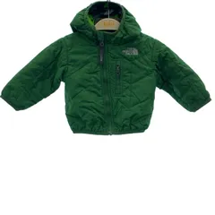 THE NORTH FACE　ナイロンジャンパー　中綿ブルゾン　リバーシブル　ブランドロゴ　刺しゅう　アウトドア　キッズ　古着