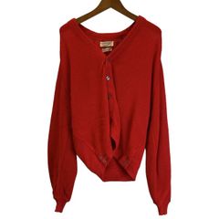 MONTGOMERY WARD カーディガンセーター 70s vintage 70年代 OLD 長袖 V