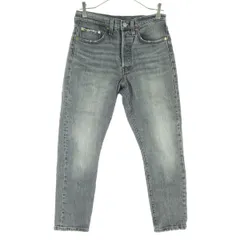 美品 Levi's リーバイス デニムパンツ w26 グレー レディース 古着