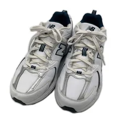 中古 ニューバランスゴルフ New Balance golf ゴルフシューズ  27cm ホワイト×ネイビー 530 v1 SL スパイクレス [UGS530A]