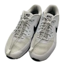 中古 ナイキ NIKE ゴルフシューズ  27cm ホワイト×ブラック エア マックス 90 G スパイレス [CU9978-101]