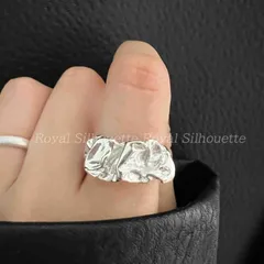 リング 指輪 シルバーカラー シンプル 韓国系 モード フリーサイズ 豪華 きれいめ 可愛い レディース ジュエリー イベント 大人かわいい デイリー パーティー ユニセックス