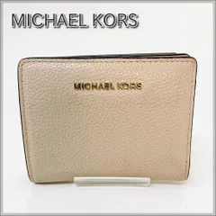Michael Kors（マイケルコース）レザー コンパクトジップ 二つ折り財布
