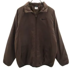 NIKE ナイキ 中綿ジャケット M ブラウン メンズ 古着