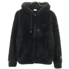 Champion チャンピオン ボアジャケット M ブラック メンズ 古着
