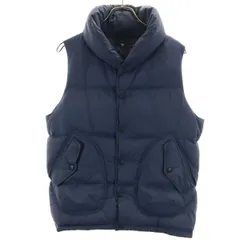 UNIQLO +J ユニクロ プラスジェイ ダウンベスト L ネイビー メンズ 古着