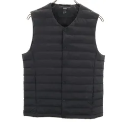 UNIQLO ユニクロ ウルトラライト ダウンベスト S ブラック メンズ 古着