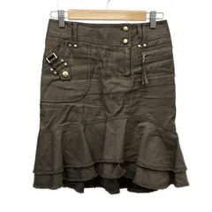 EPOCA(エポカ) スカート サイズITL38 レディース - ダークグレー ひざ丈