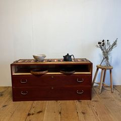 特別価格】アンティーク チェスト 箪笥 ローボード ローテーブル