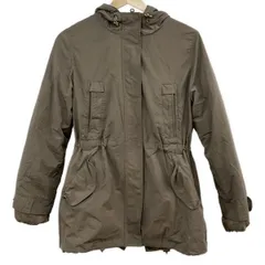 INED(イネド) コート サイズ7 S レディース美品  - カーキ 長袖/ダウンライナー付き/秋/冬