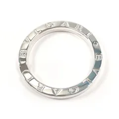 ブルガリ キーホルダー キーリング   シルバー