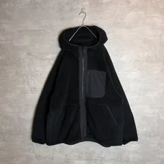 希少サイズ UNIQLO ユニクロ White Mountaineering フリースジャケット 4XL ブラック 黒