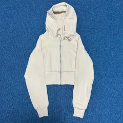 グランデライン クロップド フードジップアップ