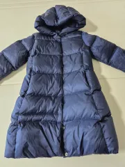 POLO RALPH LAUREN ポロラルフローレン ネイビー フード ダウンジャケット ロング丈 ダウン