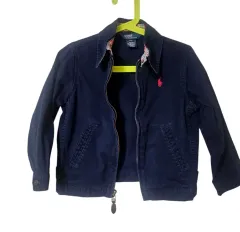 ポロ ラルフローレン キッズ ネイビー ブルゾン ジャケット 4t
