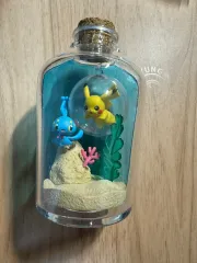 開封済み ポケットモンスター リーメント アクア ボトル マナフィ ピカチュウ フィギュア テラリウム