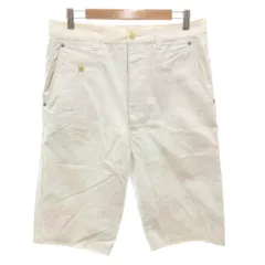 ジュンヤワタナベ JUNYA WATANABE ジュンヤワタナベコムデギャルソンマン COMME des GARCONS MAN ショートパンツ ハーフ ジップフライ S 白 ホワイト /GV ■GY62
