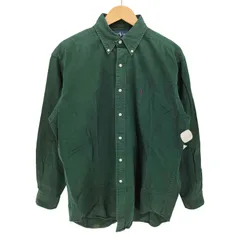 ラルフローレン RALPH LAUREN BLAIRE ポニー 刺繍 L/S ボタンダウン シャツ メンズ import：M 