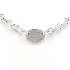 【楠本質店/元住吉】ティファニー　シルバー925　リターントゥ オーバル タグ ネックレス【中古】