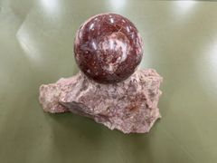 新品未使用】大理石キューブ 10cm立方体 オブジェ インテリア 茶