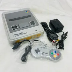 1chip-01 後期型  Nintendo 任天堂 SFC スーパーファミコン 本体 スーファミ コントローラ 一式