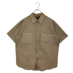 KITH キス Washed Apollo Shirt コットン 半袖 シャツ KHM031082 XL カーキ メンズのサムネイル