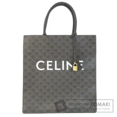 CELINE セリーヌ バーティカル カバ トリオンフ トートバッグ PVC レディース [中古]