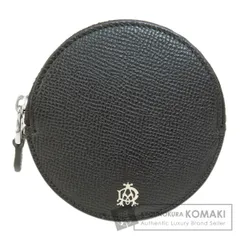 Dunhill ダンヒル 丸型 コインケース レザー レディース [中古]